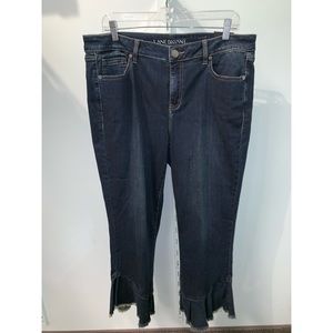 Lane Bryant cropped jean